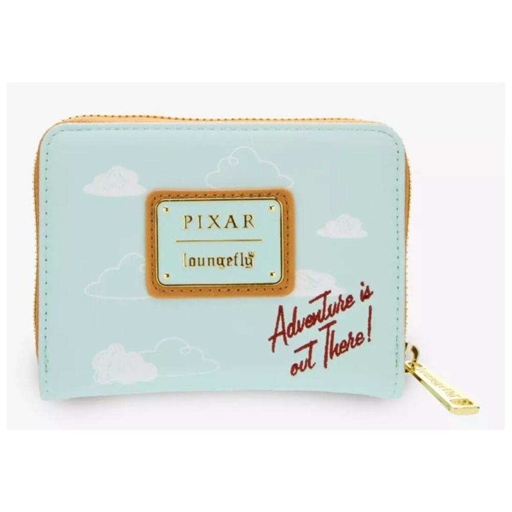Loungefly Disney Pixar Up Russell Heart Balloons Accordion Wallet NWT - Picture 3 of 8